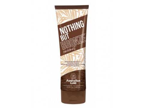 AUSTRALIAN GOLD Nothing But Bronze Coconut - kremas deginimuisi soliariume, 250ml